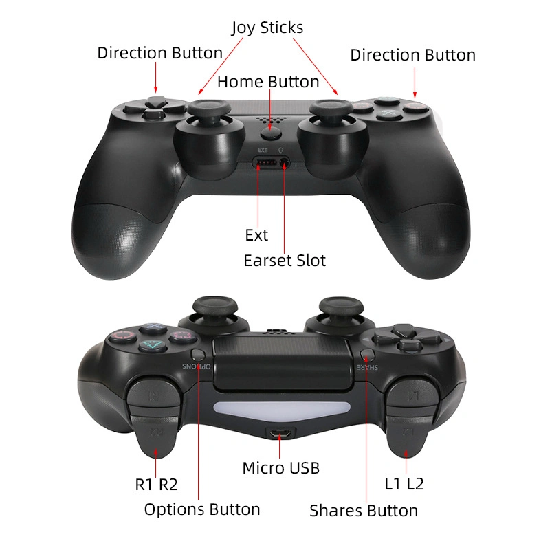 PS4 Console Games High Quality Joystick Gamepad Wireless Controller