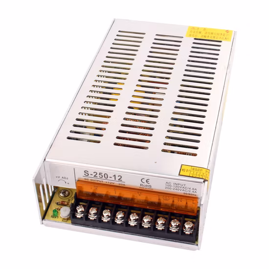Prezzo di fabbrica 5 V 36 V 48 V 12 V 24 V 1A 2A 3A 4A 5A 6A 8A 10A 15A 20A 30A AC DC SMPS/Alimentatore a commutazione per luce LED/Stampante/Diserbatrice/Telecamera CCTV