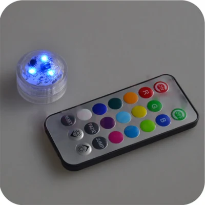 Accessori per narghilè Mu Hotsale Illuminazione a LED a batteria LED RGB da 3 cm e 7 cm